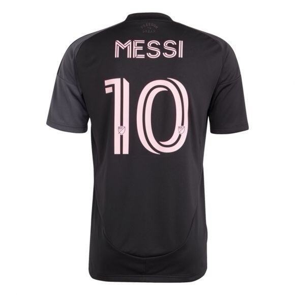 Adidas Inter Miami FC 25/26 Soccer Jersey Messi Men Size Medium Black JI6821 NWT - Picture 3 of 8